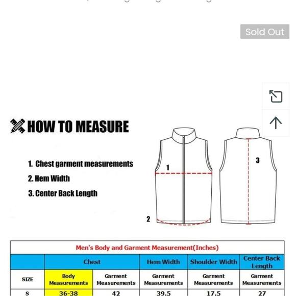 NWT Men Diamond Quilted Lightweight Insulated Vest - Picture 13 of 13